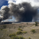Activity at Halema‘uma‘u crater upgraded to ashfall on May 15, 2018.